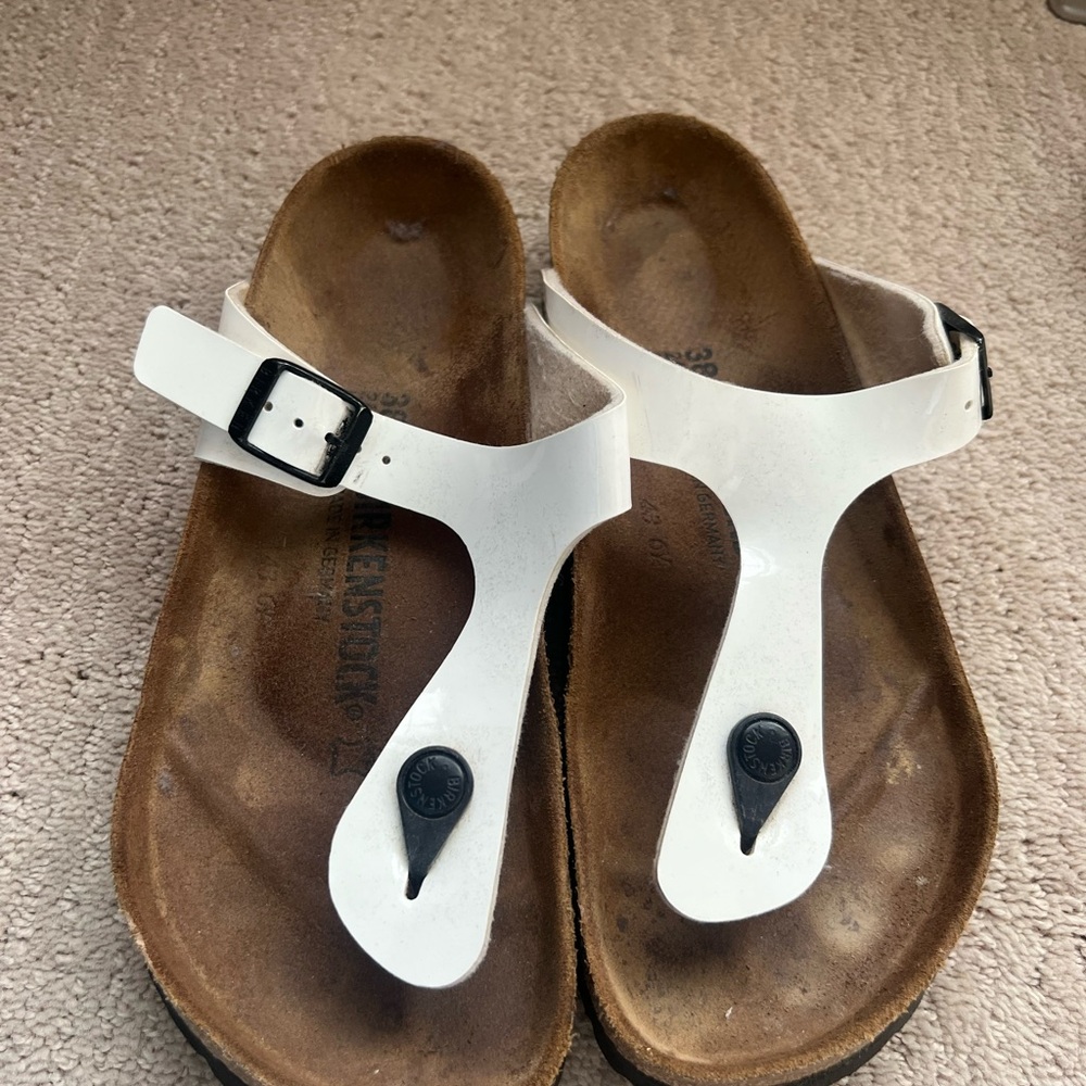 Birkenstock White Sandals